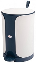 Контейнер для мусора Sтилъ с педалью 7 л синий 7 синий в Грозном