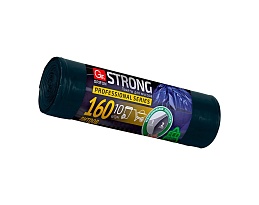 Мешки для мусора 160 л, двухслойные, синие, в рулоне 10 шт., ПВД, 30 мкм, 1100х800 мм, GRIFON SUPER POWER , 101-092 в Грозном