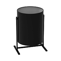 Урна металлическая уличная, Титан, 25 л, цвет черный в Грозном