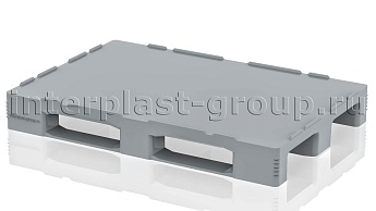 Поддон пластиковый гигиенический V1 (с бортиком) серый в Грозном