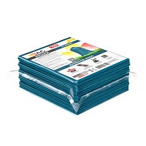 Мешки для мусора 160 л, светло-синие, в пачке 10 шт., ПВД, 40 мкм, 900х1100 мм, i-Bag в Грозном