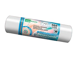 Мешки для мусора 360 л, белые, в рулоне 10 шт., ПВД 65 мкм, 1400х1000 мм, PREMIUM+, 3601015302 в Грозном Мешки для мусора 360 л, белые, в рулоне 10 шт., ПВД 65 мкм, 1400х1000 мм, PREMIUM+, 3601015302 в Грозном