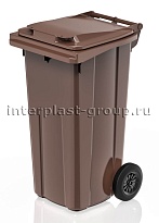 Мусорный контейнер 120 л коричневый 120 коричневый в Грозном