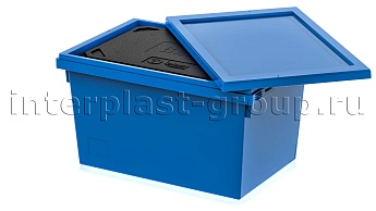 Изотермический контейнер KV 6432 в сборе с крышкой голубой в Грозном