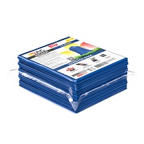 Мешки для мусора 160 л, синие, в пачке 10 шт., ПВД, 40 мкм, 900х1100 мм, i-Bag в Грозном