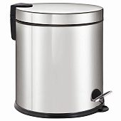 Ведро-контейнер для мусора урна с педалью LAIMA Classic Plus, 20 л, зеркальное