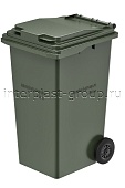 Контейнер для мусора 240 л зеленый