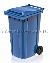 Контейнер для мусора 240 л голубой облегченный 240 голубой в Грозном