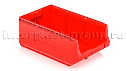 Складской лоток/контейнер для зап. частей, крепежей 500х300х200 красный