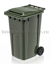 Контейнер для мусора 240 л зеленый облегченный 240 зеленый в Грозном Контейнер для мусора 240 л зеленый облегченный 240 зеленый в Грозном